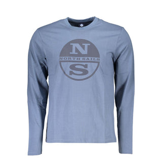 North Sails Blue Cotton T-Shirt