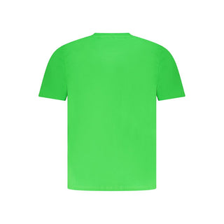 North Sails Green Cotton Men T-Shirt