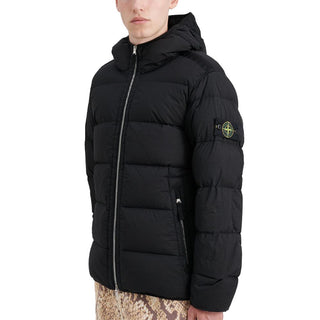 Stone Island Black Nylon Men Jacket