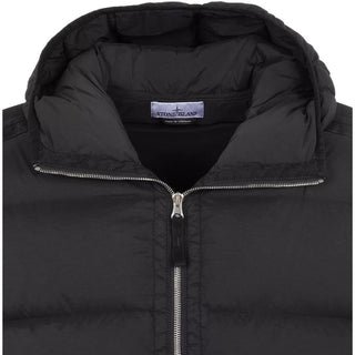 Stone Island Black Nylon Men Jacket