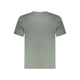 North Sails Green Cotton Men T-Shirt