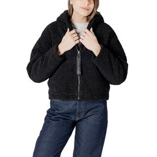 Calvin Klein Jeans Black Polyester Coat