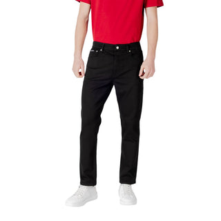 Calvin Klein Jeans Black Recycled Polyester Slim Fit Jean