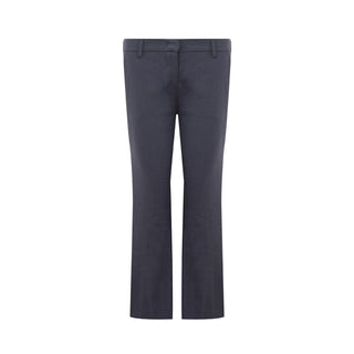 Chic Blue Linen Trousers