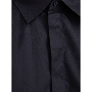 Dolce & Gabbana Navy Blue Cotton Dress Shirt