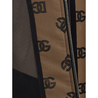 Dolce & Gabbana Bronze Polyester Jackets & Coat