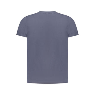 K-WAY Blue Cotton Men T-Shirt