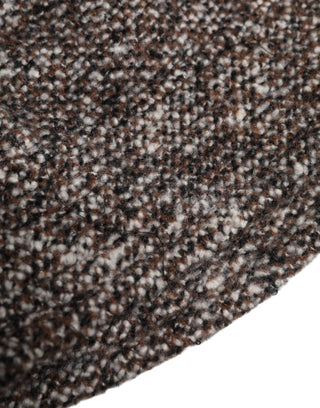 Dolce & Gabbana Brown Alpaca Wool Woven Bucket Hat