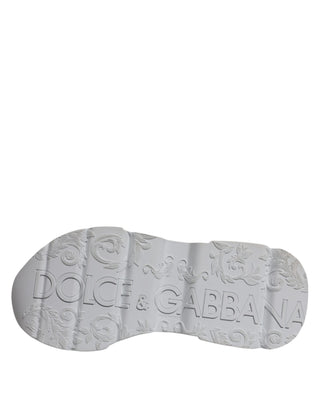 Dolce & Gabbana White Daymaster Low Top Sneakers Shoes