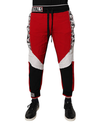 Dolce & Gabbana Multicolor DG Royals Jogger Sweatpants Pants