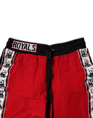 Dolce & Gabbana Multicolor DG Royals Jogger Sweatpants Pants