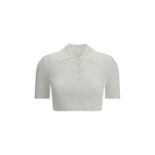 Courrėges Cropped Polo Shirt