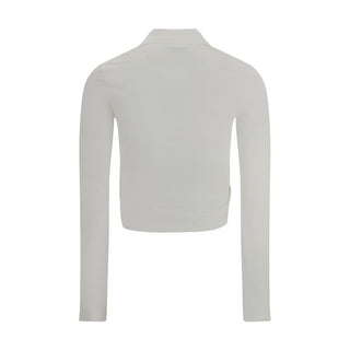 Courrèges Polo with twisted detail