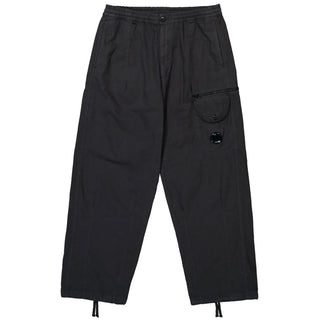 C.P. Company Black Cotton Jeans & Pant