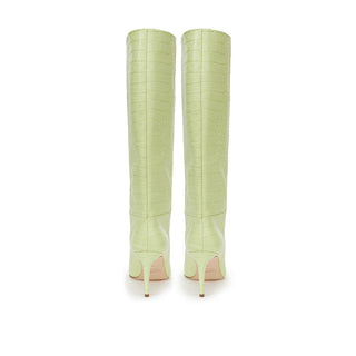 Paris Texas Green Leather Boot
