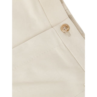 Dolce & Gabbana Beige Cotton Bermuda Shorts