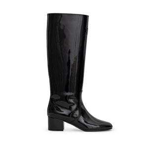 Celine Black Leather Boot