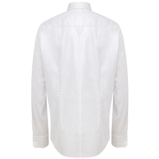 Dolce & Gabbana White Cotton Dress Shirt