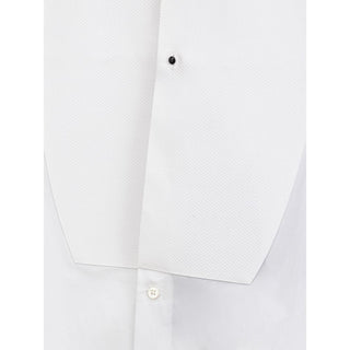 Dolce & Gabbana White Cotton Dress Shirt