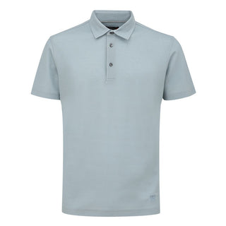 Corneliani Blue Cotton Polo Shirt