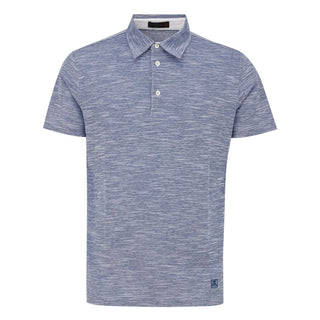 Corneliani Blue Cotton Polo Shirt