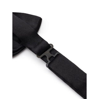 Dolce & Gabbana Black Silk Bowty
