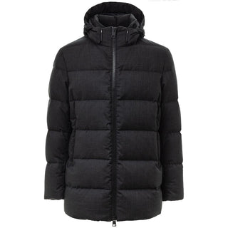 Herno Black Polyester Jackets & Coat