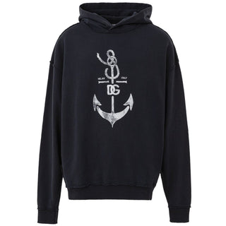 Dolce & Gabbana Blue Cotton Sweatshirt