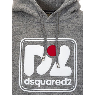 Dsquared² Gray Cotton Sweatshirt