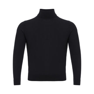 Colombo Black Cashmere Turtleneck