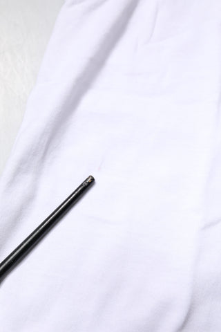 Dolce & Gabbana White Cotton Anchor Chain Embroidery Tank Top