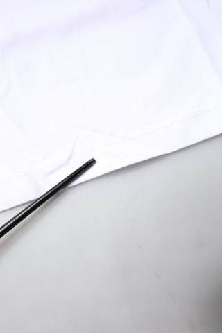 Dolce & Gabbana White Bellissima Cotton Crew Neck T-shirt