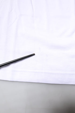 Dolce & Gabbana White #DGFAMILY Cotton Embroidery T-shirt