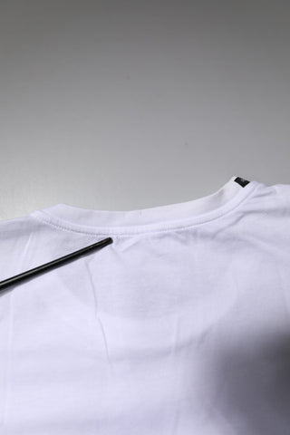 Dolce & Gabbana White Short Sleeves Round Neck Top T-shirt