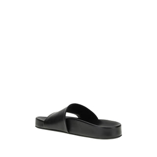 MM6 Anatomic leather Sandals