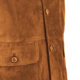 Emilio Romanelli Brown Calfskin Jacket