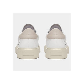 D.A.T.E White Leather Sneaker