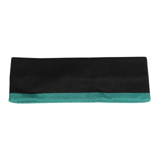 Dolce & Gabbana Black Silk Knitted DG Queen Head Band Hat