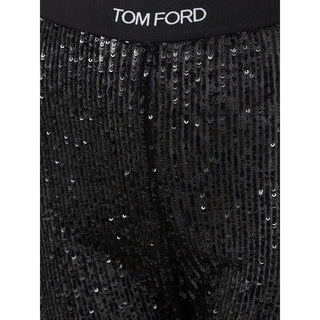 Tom Ford Black Polyester Joggers (Workout Pants)
