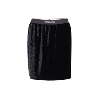 Tom Ford Black Viscose Mini