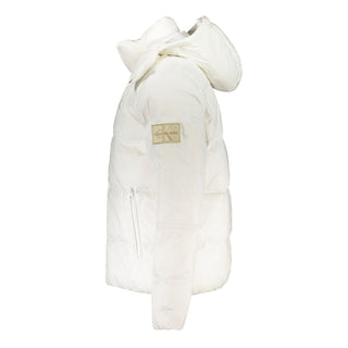Calvin Klein White Polyamide Men Jacket