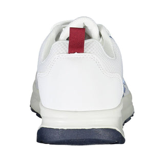Carrera White Polyester Sneaker