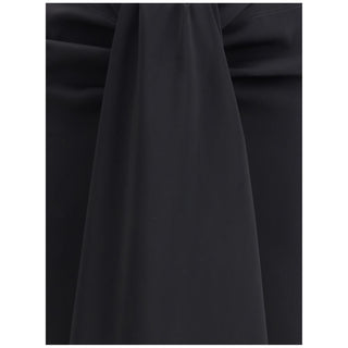Jacquemus Sablier draped midi Skirt