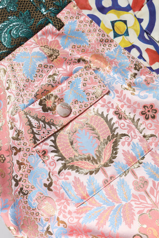 Dolce & Gabbana Multicolor High Waist Women Hot Pants Shorts