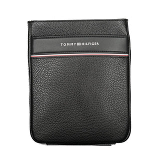 Tommy Hilfiger Black Polyethylene Men Shoulder Bag