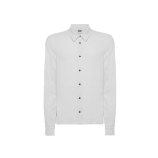 Alpha Studio White Cotton Shirt