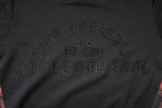 Dolce & Gabbana Black Embroidered Crew Neck Pullover Sweater