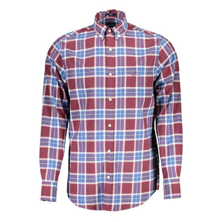 Gant Purple Cotton Men Shirt