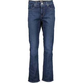 Levi's Blue Cotton Women Jean