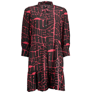 Desigual Black Viscose Women Dress